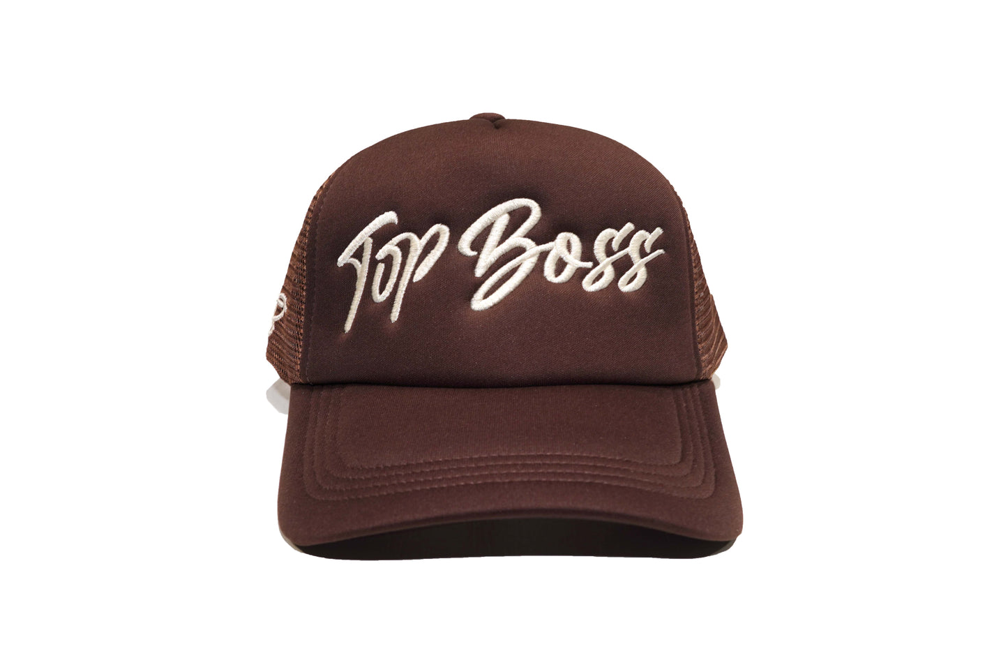 New Edition OG Trucker Hat - BROWN & OFF WHITE