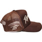 New Edition OG Trucker Hat - BROWN & OFF WHITE