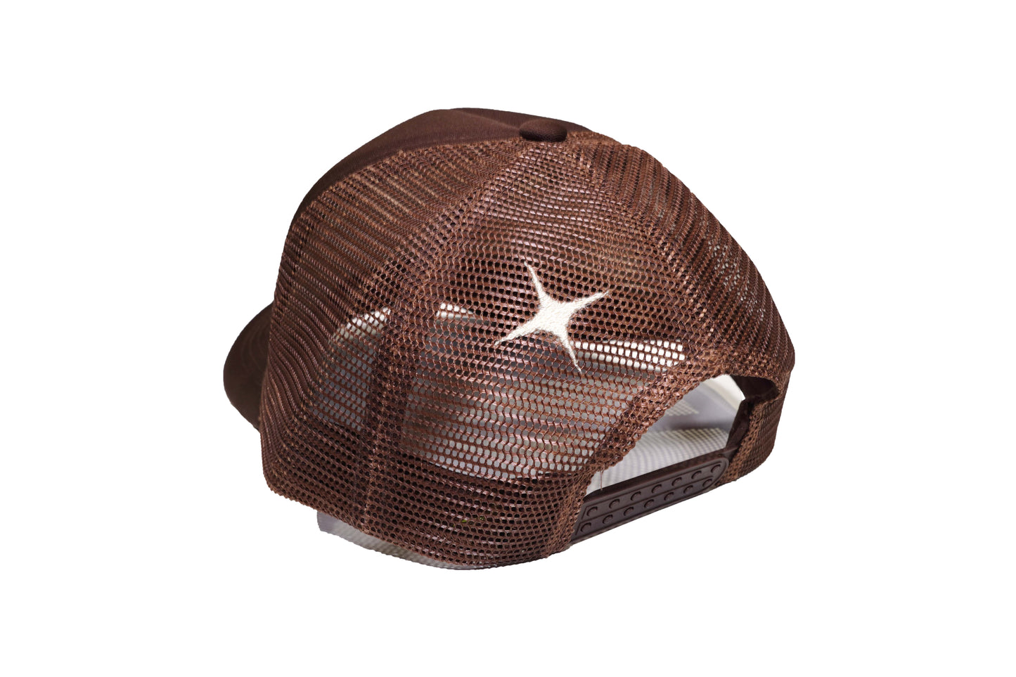 New Edition OG Trucker Hat - BROWN & OFF WHITE